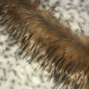 NWOT Faux fur stole